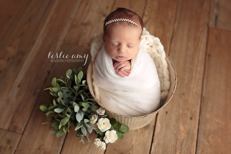 Maisa | Leslie Amy Photography | Conway Newborn Photographer
